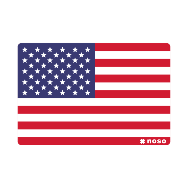 NOSO Patches USA Flag